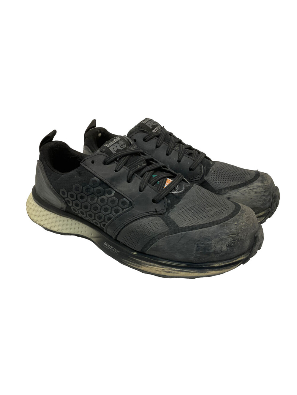 Timberland PRO Men's Reaxion Composite Toe Work Shoes A21SS Black/White 9W